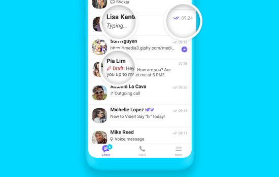 прочитані повідомлення Viber