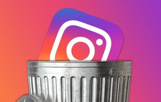 видалити обліковий запис в Instagram