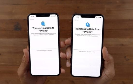 перенести дані зі старого iPhone на новий