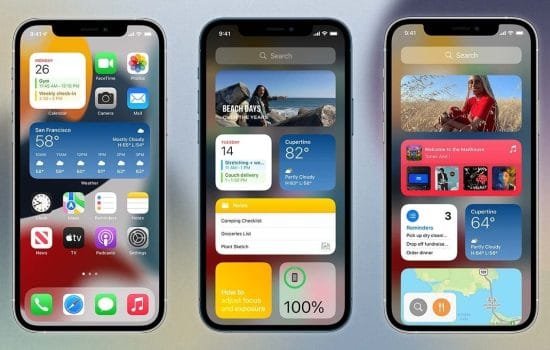 налаштування відлетів на iPhone