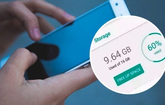 очистка памяті телефона