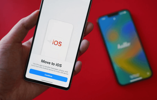 перенести дані з Android на iPhone