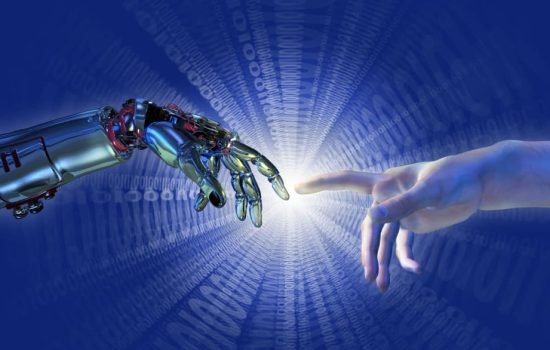 Рука людини і робота