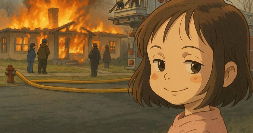 Мем згенерований в стилі студії Ghibli за допомогою ChatGPT