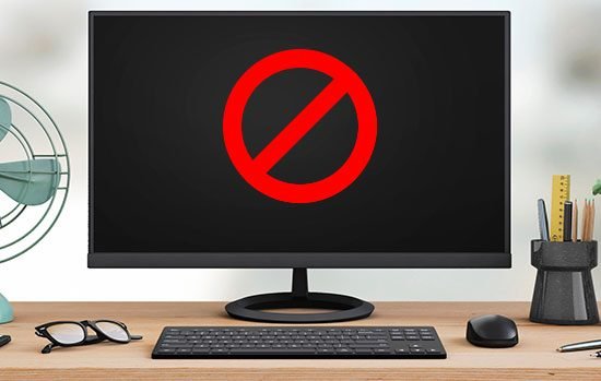 Монітор не вмикається