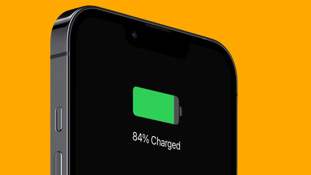 iPhone battery status
