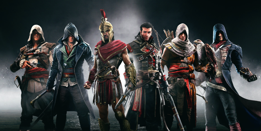 Головні герої серії ігор Assassin's Creed