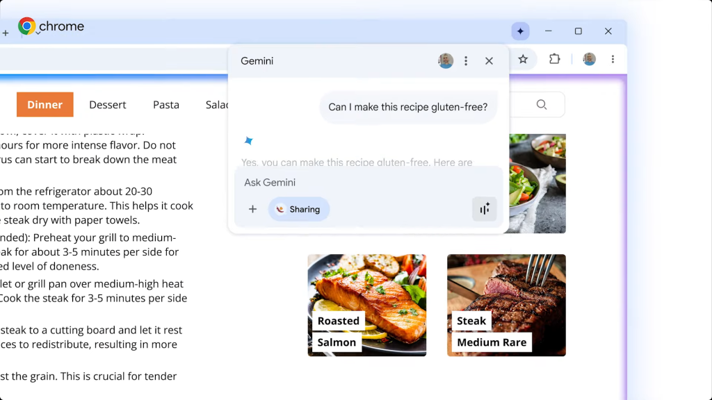 Google Chrome Gemini