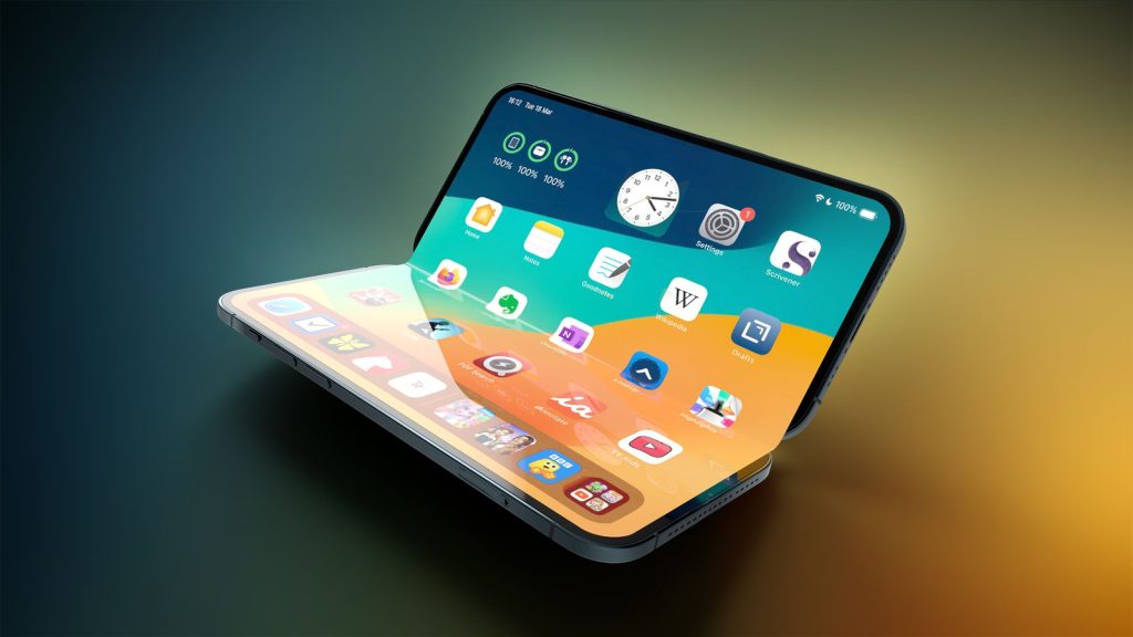 Концепт складного iPhone