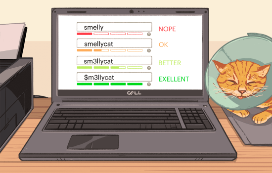 поставити пароль на ноутбук