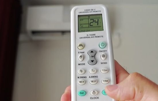 Налаштування універсального пульта для кондиціонера
