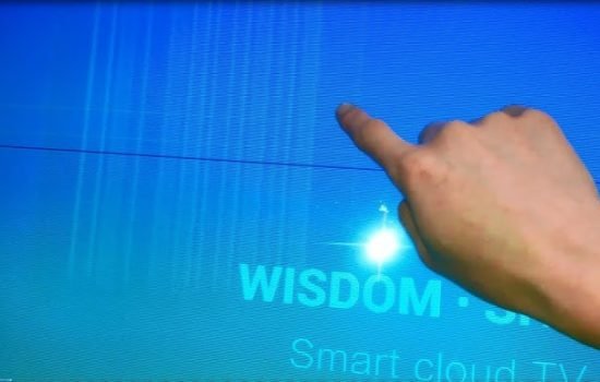 білі п'ятна на телевізорі