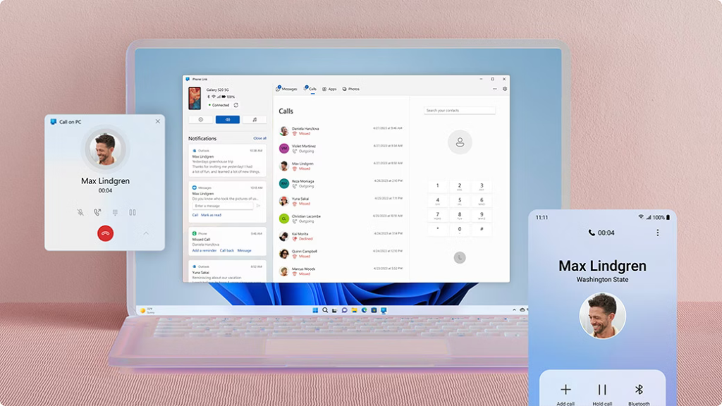 Windows 11 Phone link