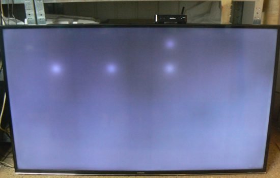 Плями на екрані телевізора