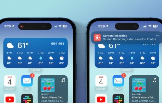 запис екрана на Айфон