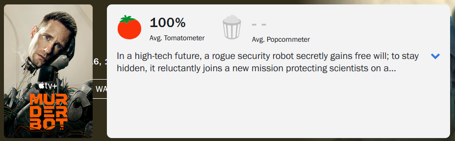 Murder Bot Rotten Tomatoes