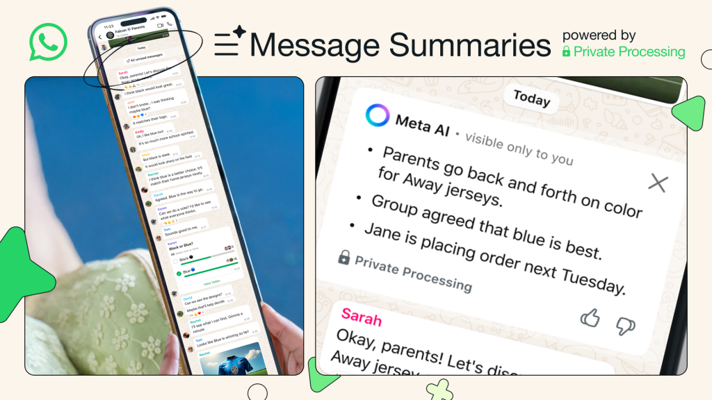 WhatsApp Message Summaries
