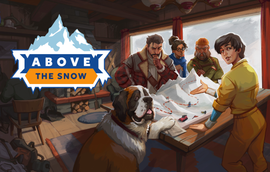 Above the snow