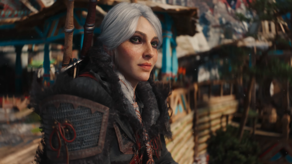 Цирі з The Witcher