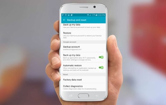 скинути телефон до заводських налаштувань