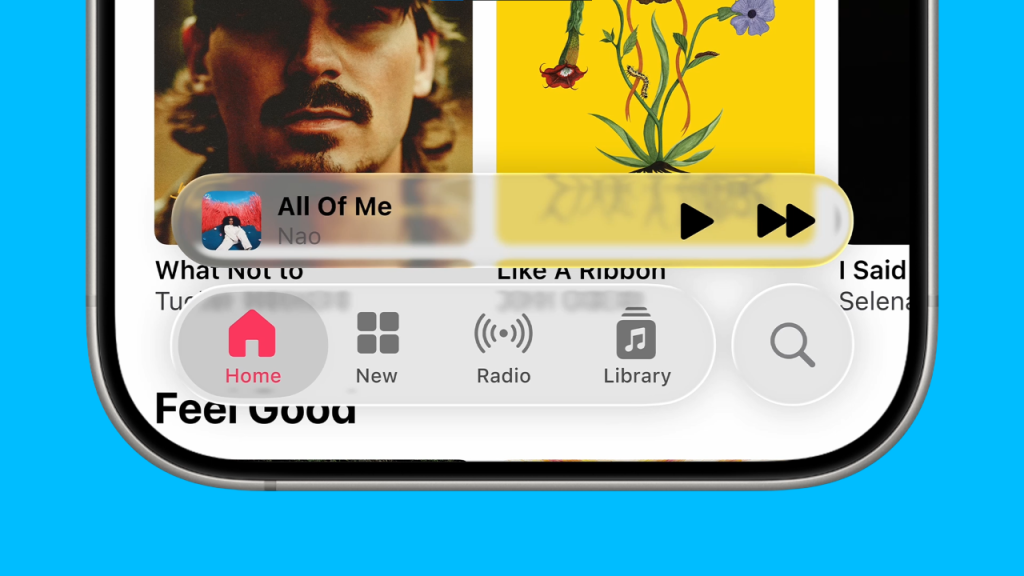 iOS 26 Liquid Glass