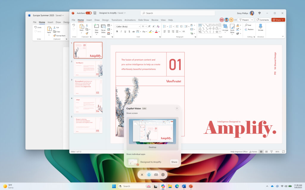 Copilot Desktop Share