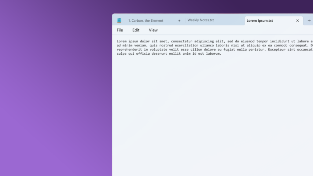 Windows Notepad