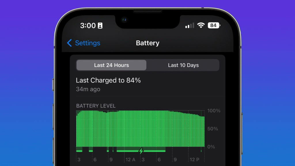 Батарея iPhone 17 Pro
