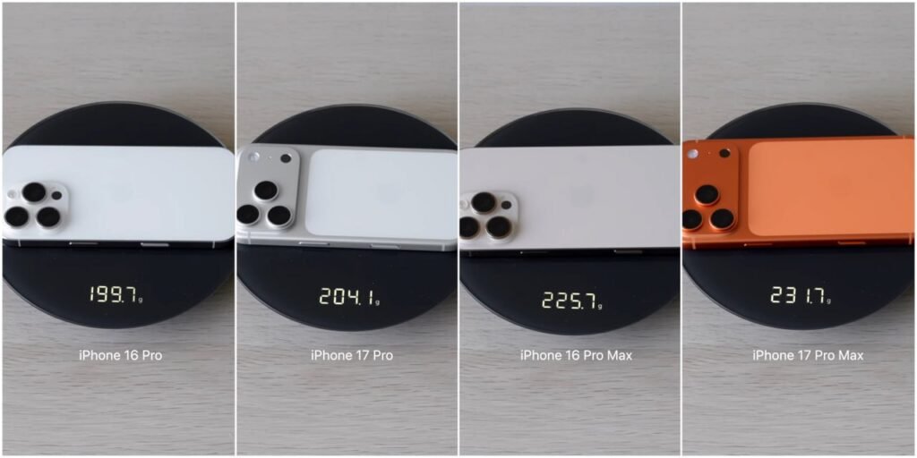 Вага смартфонів Apple