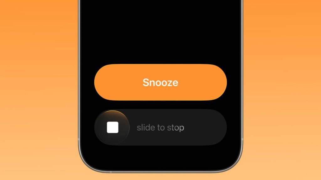 iOS 26.1 Будильник