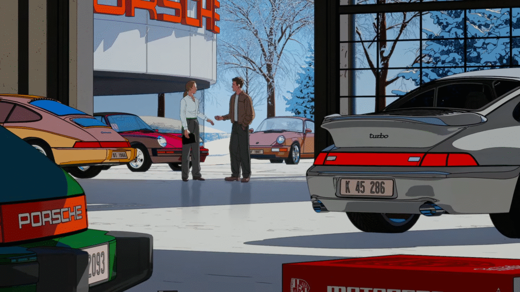 Новорічна реклама Porsche