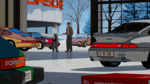 Новорічна реклама Porsche