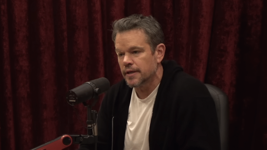 Метт Деймон Джо Роган