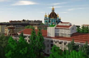 Гравці створюють цифрову копію Маріуполя в Minecraft