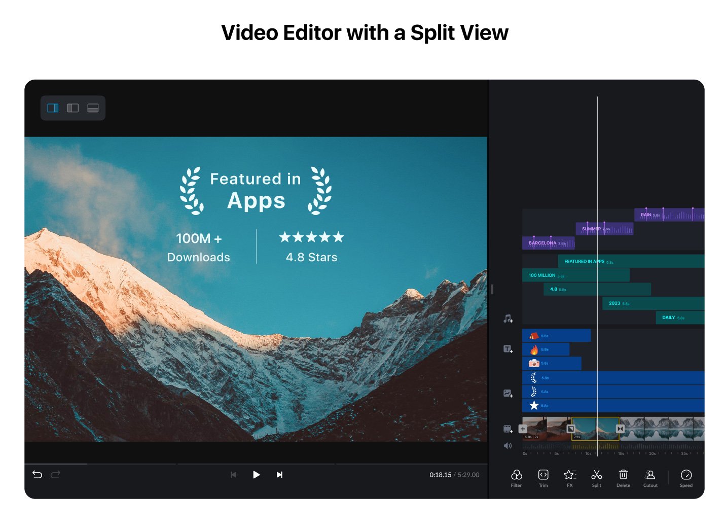 Мобільний монтаж відео